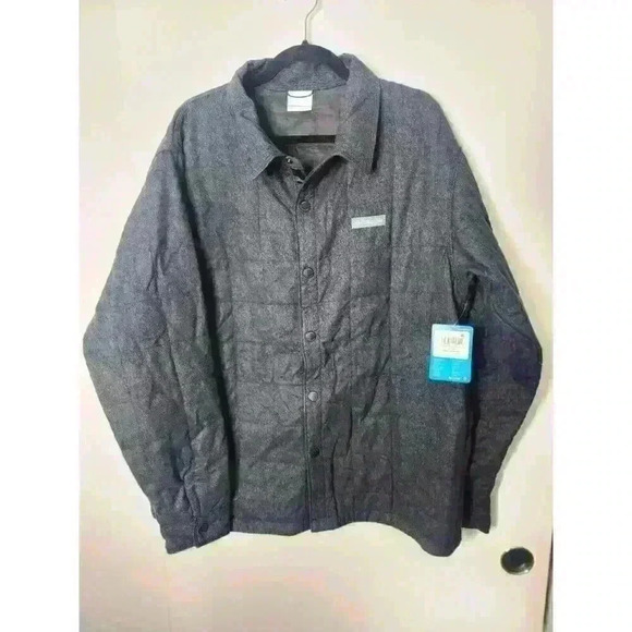 Men's Shirts & Tops Columbia Landroamer™ Quilted‎ Shirt Jacket Cold Warm - Picture 5 of 8